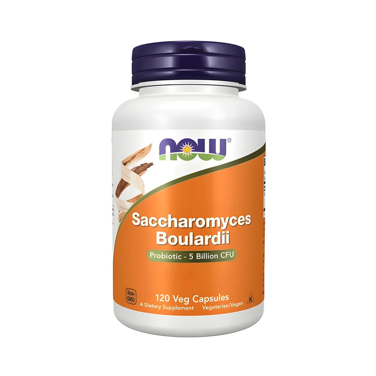Saccharomyces boulardii von NOW Foods – probiotische Hefe mit 10 Milliarden KBE, Probiotikum Nahrungsergänzung für Darmflora, Verdauung und tägliche Darmgesundheit