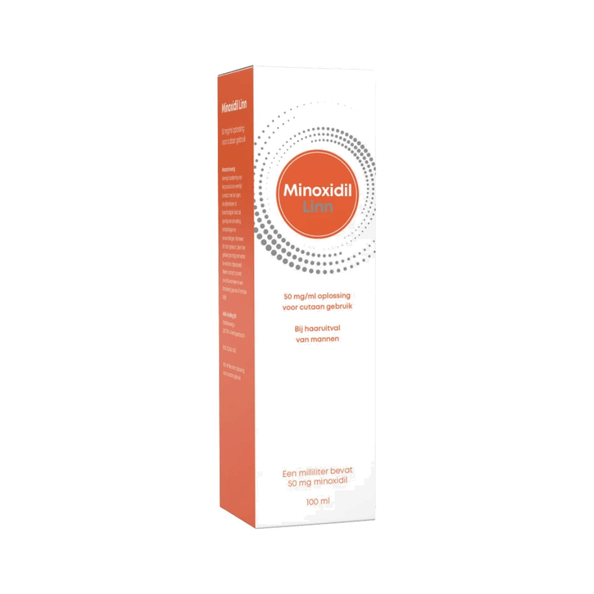 Linn Pharma Minoxidil 5% Lösung – Haarwuchsmittel für volleres Haar, Geheimratsecken & dünnes Haar für Männer