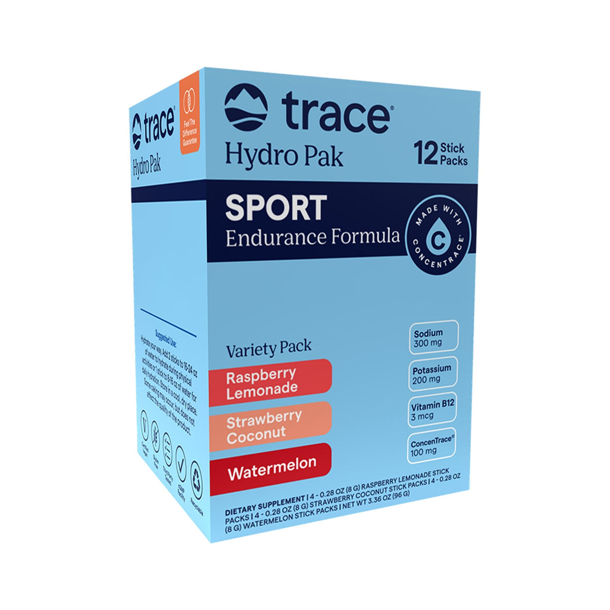 Hydro Pak Sport Variety Pack Trace Minerals kaufen – Elektrolyt Sticks mit Vitaminen, Mineralstoffen & ConcenTrace® für Sport, Hydration & aktive Menschen