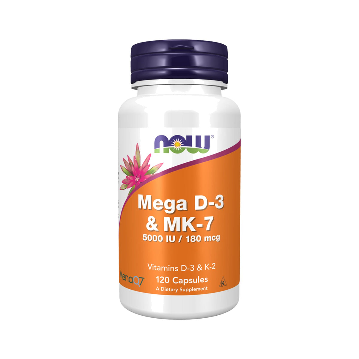 Mega D-3 & MK-7 NOW Foods
