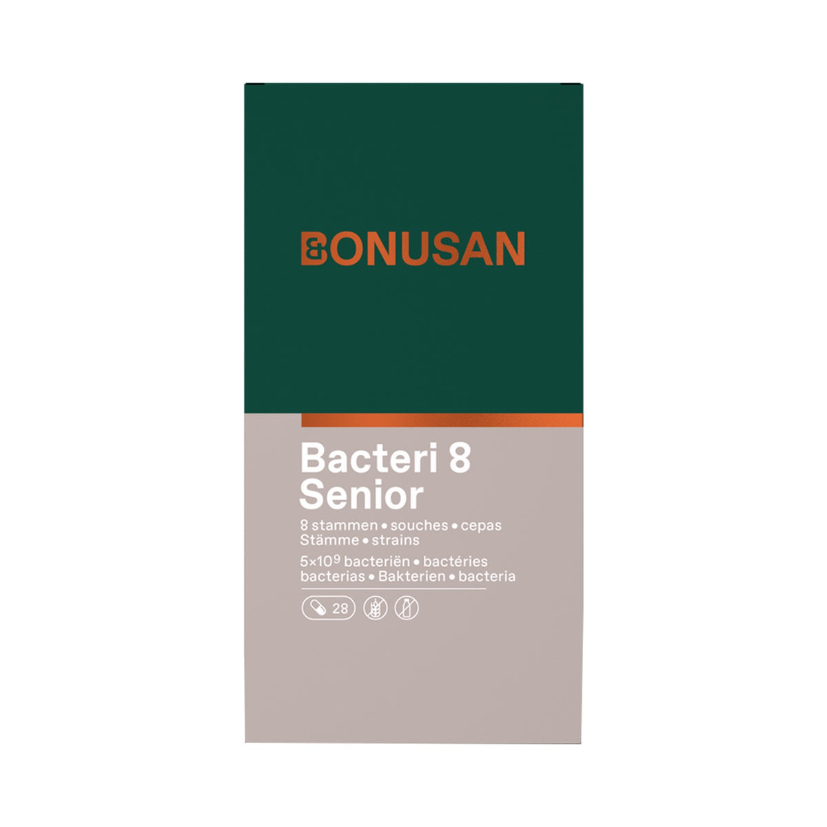 Bonusan Bacteri 8 Senior 28 Kapseln