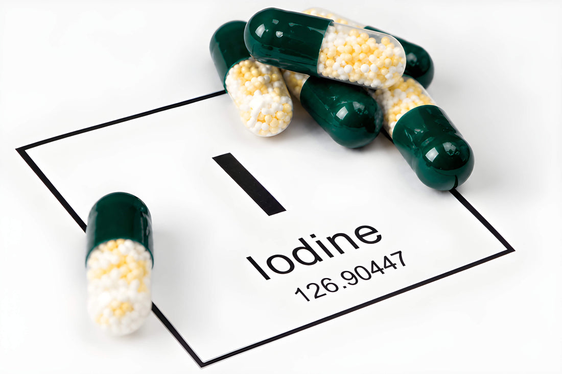 Jod richtig dosieren: Vergleich von Jodtabletten, flüssigen Tropfen und natürlichem Kelp für den Energiestoffwechsel.