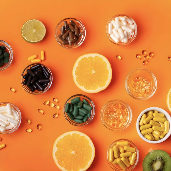 Hochwertige Multivitamine Kollektion mit A-Z Vitamin-Komplex, Multivitamin Kapseln, Tabletten, Mineralstoffen und Premium Vitamin Supplements für die tägliche Nahrungsergänzung.