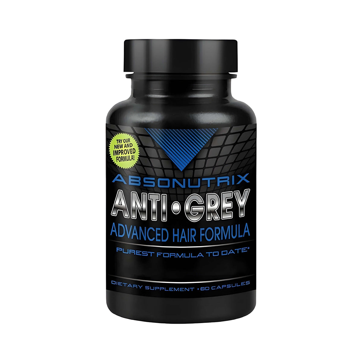 Absonutrix Anti-Gray Kapseln – Haar Nahrungsergänzung mit L-Tyrosin, Katalase, Biotin, Zink, Vitamin B5, B6 und Folsäure