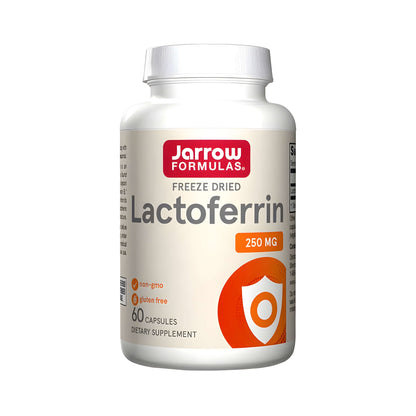 Lactoferrin 250 mg von Jarrow Formulas als hochdosiertes Lactoferrin Supplement mit Rinderlactoferrin, hochwertige Kapseln für eine gezielte Nahrungsergänzung und gesunde Lebensweise