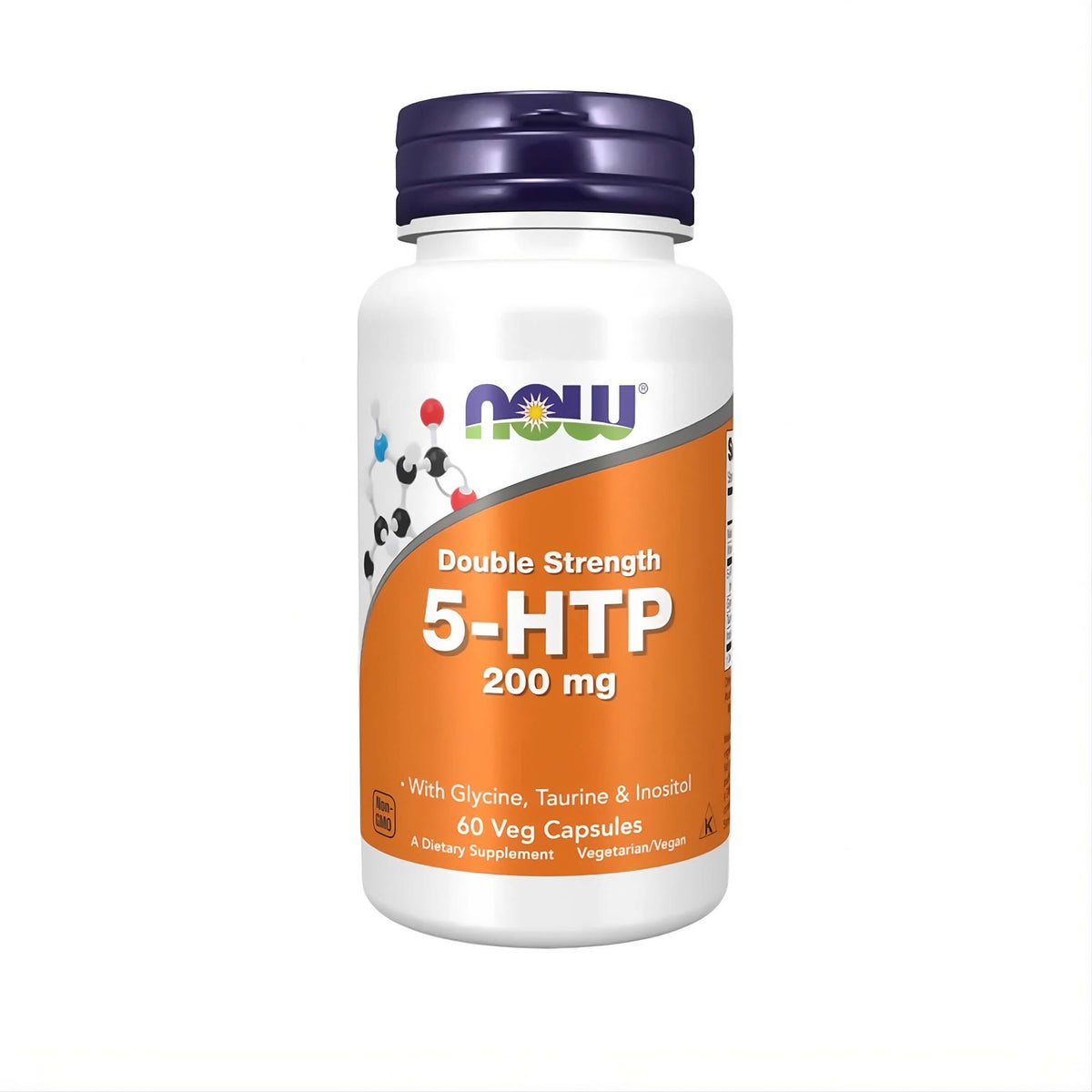 NOW Foods 5-HTP 200 mg Double Strength Kapseln mit Glycin, Taurin und Inositol – hochwertiges Aminosäure Supplement für moderne Nahrungsergänzung, Fokus und Balance online kaufen