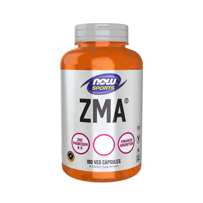 NOW Foods ZMA® Veg kaufen – vegane ZMA Kapseln mit Zink, Magnesium und Vitamin B6 für Sportler, Fitness, aktive Menschen, normale Muskelfunktion, Energiestoffwechsel und tägliche Nahrungsergänzung.