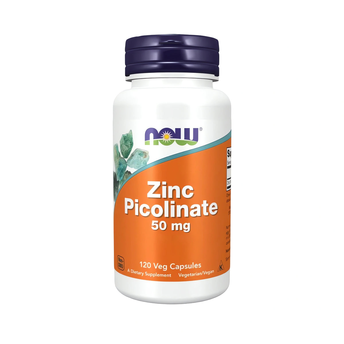 NOW Foods Zink Picolinat 50 mg Premium Supplement – hochdosierte vegane Kapseln mit Zink Picolinat für Erwachsene, tägliche Zinkversorgung und Unterstützung von Immunsystem, Haut, Haaren, Nägeln, Zellschutz und normalem Stoffwechsel.