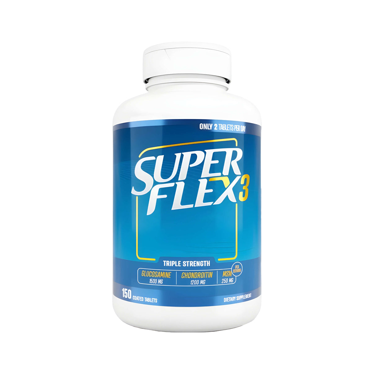 SUPERFLEX-3 Newton-Everett Dose – Gelenkformel mit Glucosamin, Chondroitin und MSM, hochwertiges Gelenk Nahrungsergänzungsmittel für Erwachsene und tägliche Nährstoffversorgung