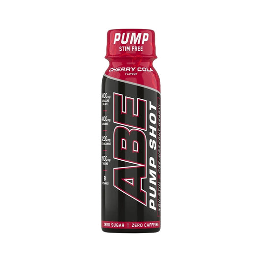 Applied Nutrition ABE Pump Pre-Workout Shots Stim Free Cherry Cola 60 ml – koffeinfreier Pre-Workout Shot