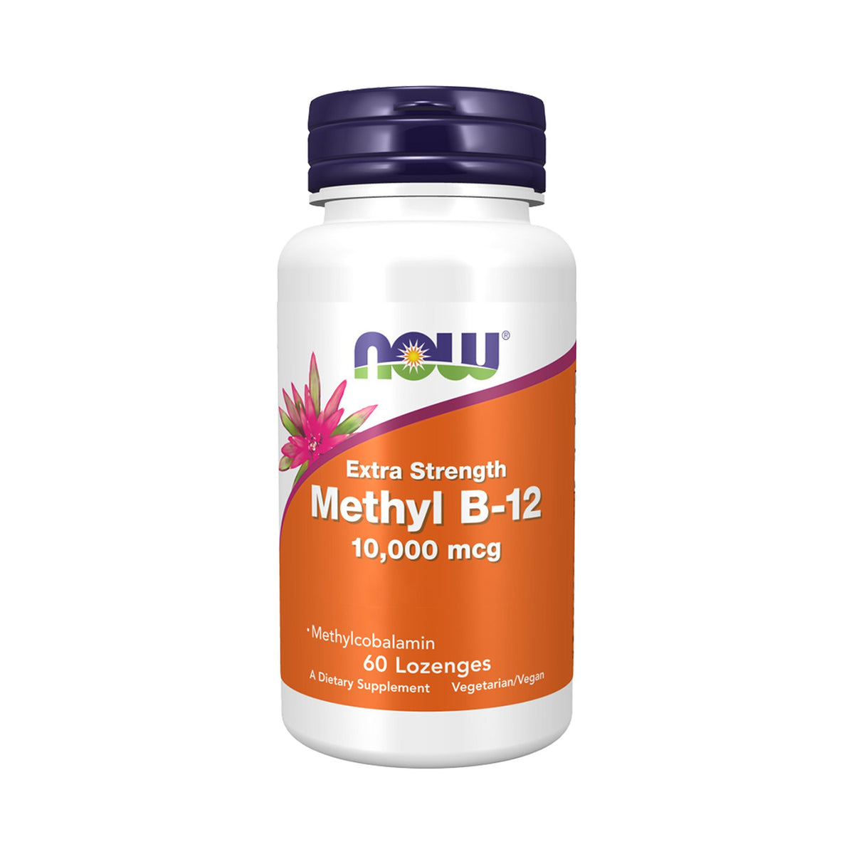 NOW Foods Methyl B-12 10000 mcg 60 Kautabletten Dose