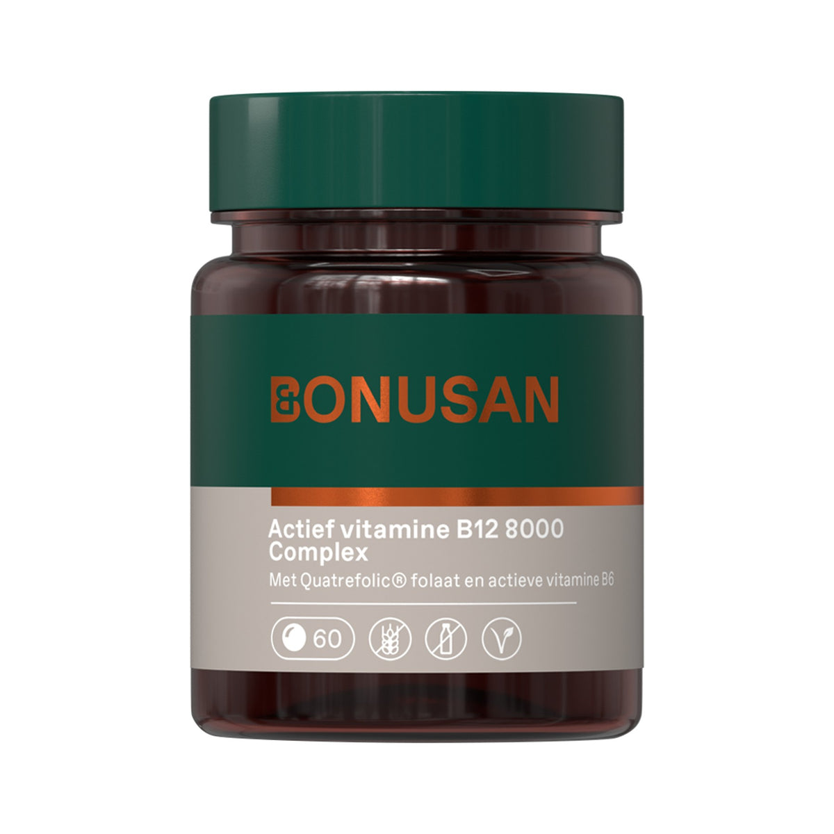 Bonusan Active Vitamin B12 8000 Complex 60 Lutschtabletten