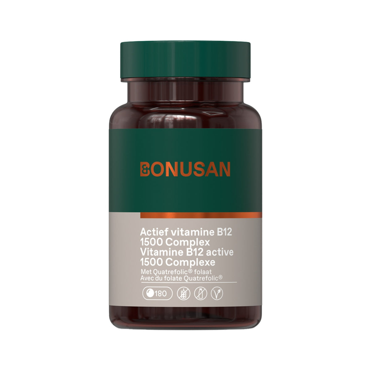 Bonusan Active Vitamin B12 1500 Complex 180 Tabletten