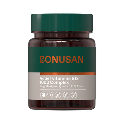 Bonusan Active Vitamin B12 1000 Complex 60 Lutschtabletten