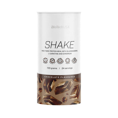 BioTechUSA Protein Shake 720 g Schokolade – Eiweiß Shake Pulver mit Whey Protein, Ballaststoffen und L-Carnitin