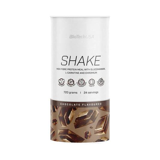 BioTechUSA Protein Shake 720 g Schokolade – Eiweiß Shake Pulver mit Whey Protein, Ballaststoffen und L-Carnitin