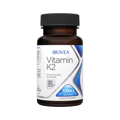 Vitamin K2 100 mcg – Biovea | Knochen, Blutgerinnung, 30 Kapseln kaufen