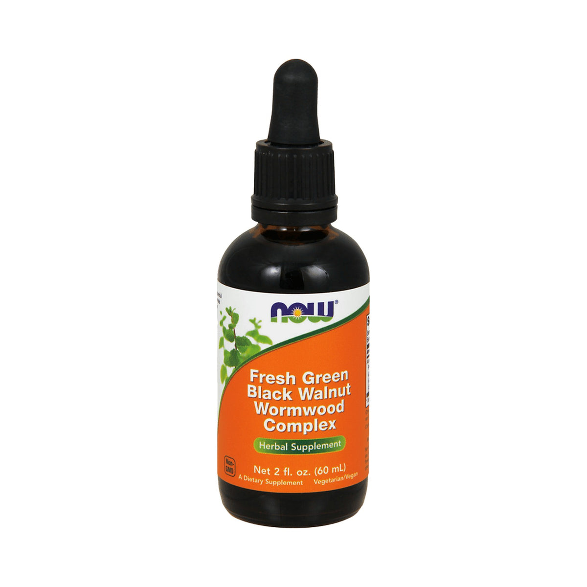 NOW Foods Black Walnut Wormwood Complex Liquid 60 ml