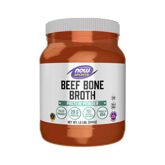 NOW Foods Bone Broth Beef Pulver (Rinder-Knochenbrühe)