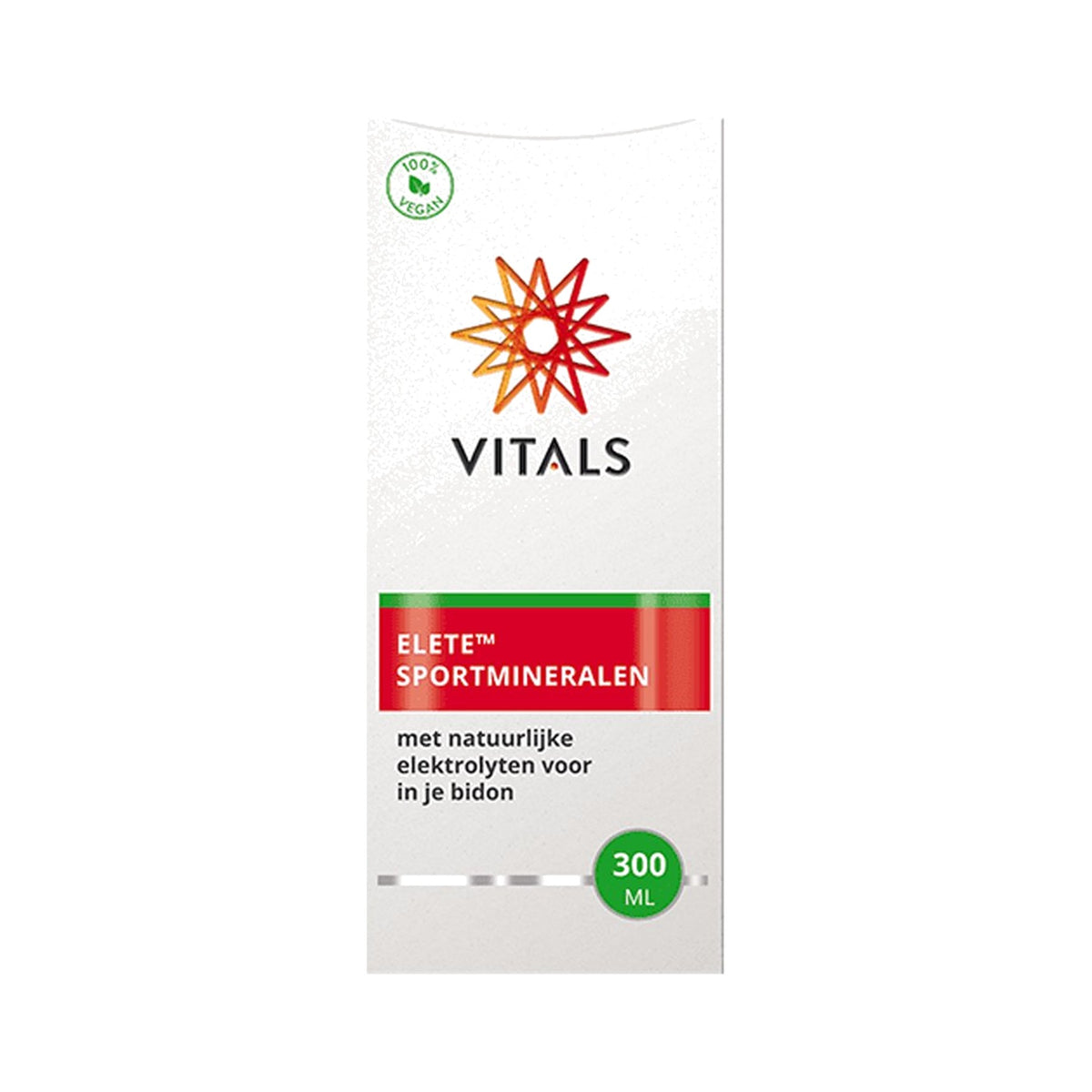Wirkstoffkombination aus Magnesium, Kalium, Natrium und Chlorid in Elete Sport Minerals Vitals ohne künstliche Zusätze.