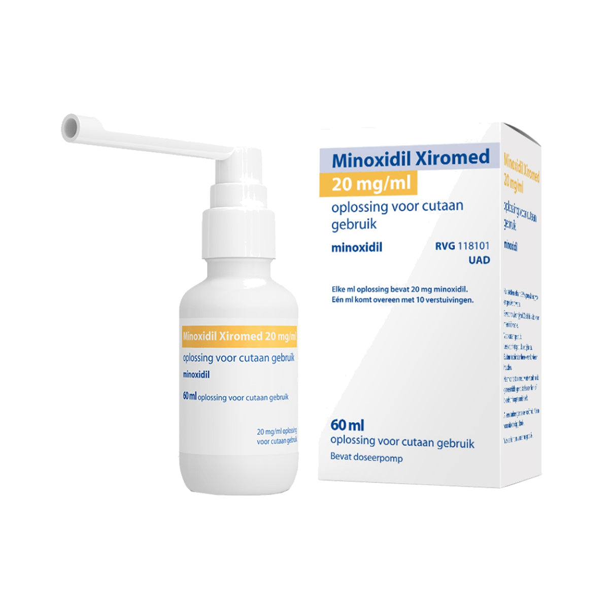 Xiromed Minoxidil 2% Lösung – Haarwuchsmittel für volleres Haar & feines Haar für Frauen