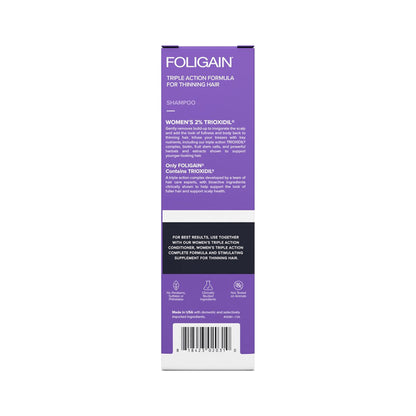 Foligain Anti-Haarausfall Shampoo für Frauen mit 2% Trioxidil-Komplex