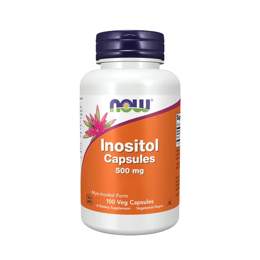 Inositol 500 mg Kapseln von NOW Foods – veganes Premium Supplement in hoher Qualität