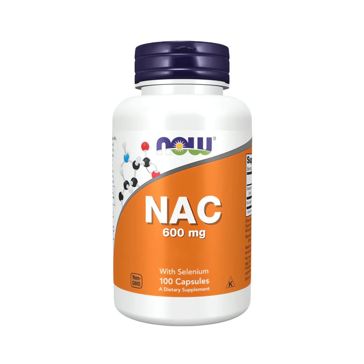 NAC 600 mg mit Selen 25 µg Inhaltsstoffe L-Selenomethionin NOW Foods Aminosäure Supplement Kombination hochwertige Nahrungsergänzung für tägliche Supplement Routine und Zellschutz