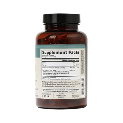 NatureWise Omega-3 Fischöl + Vitamin E