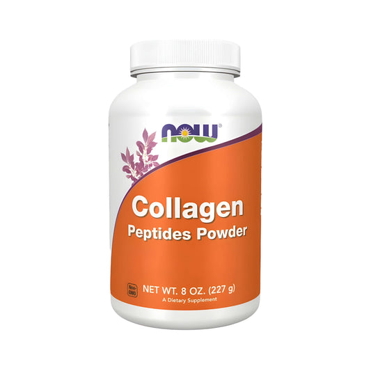 NOW Foods Collagen Peptides Powder mit hydrolysiertem Rinderkollagen Typ I & III – hochwertiges Kollagenhydrolysat für Haut, Haare, Nägel, Gelenke und Bindegewebe in der 227-g-Dose.