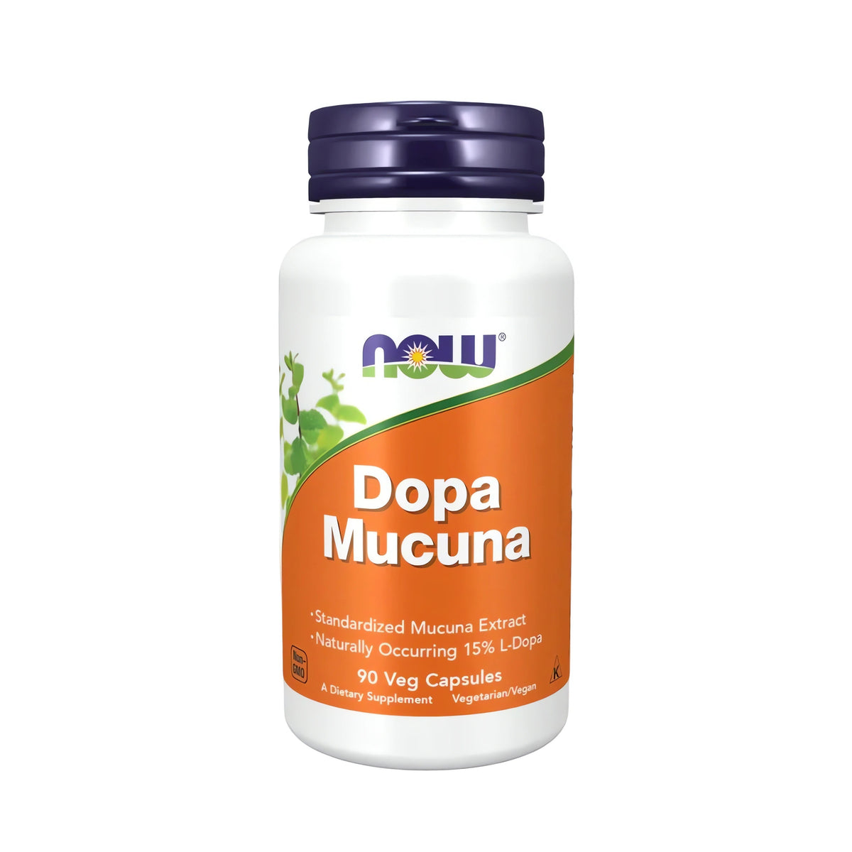 NOW Foods Dopa Mucuna mit standardisiertem Mucuna Pruriens Extrakt und 15% L-Dopa für hochwertige Pflanzenformel Nahrungsergänzung
