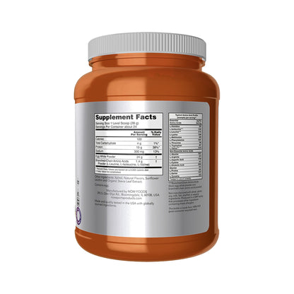 NOW Foods Egg Protein Creamy Vanilla Pulver