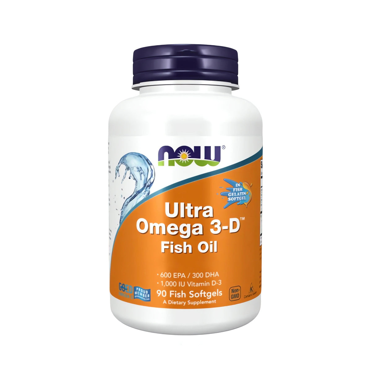 NOW Foods Omega-3-D Fischöl mit Vitamin D3 hochdosierte Omega 3 Kapseln EPA DHA Premium Nahrungsergänzung für Herz und Gehirn online kaufen
