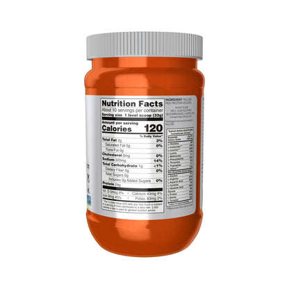 NOW Foods Pea Protein Pure Unflavored Pulver – Erbsenproteinisolat
