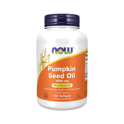 Pumpkin Seed Oil 1000 mg NOW Foods