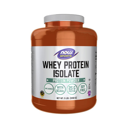 NOW Foods Whey Protein Isolate Pulver (Unflavored) – Molkenproteinisolat
