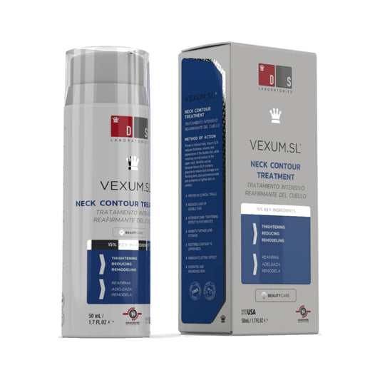 DS Laboratories Vexum SL – Doppelkinn-Gel für eine straffere Halskontur mit Glaucin