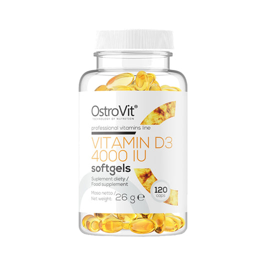 OstroVit Vitamin D3 4000 IU – 120 Kapseln