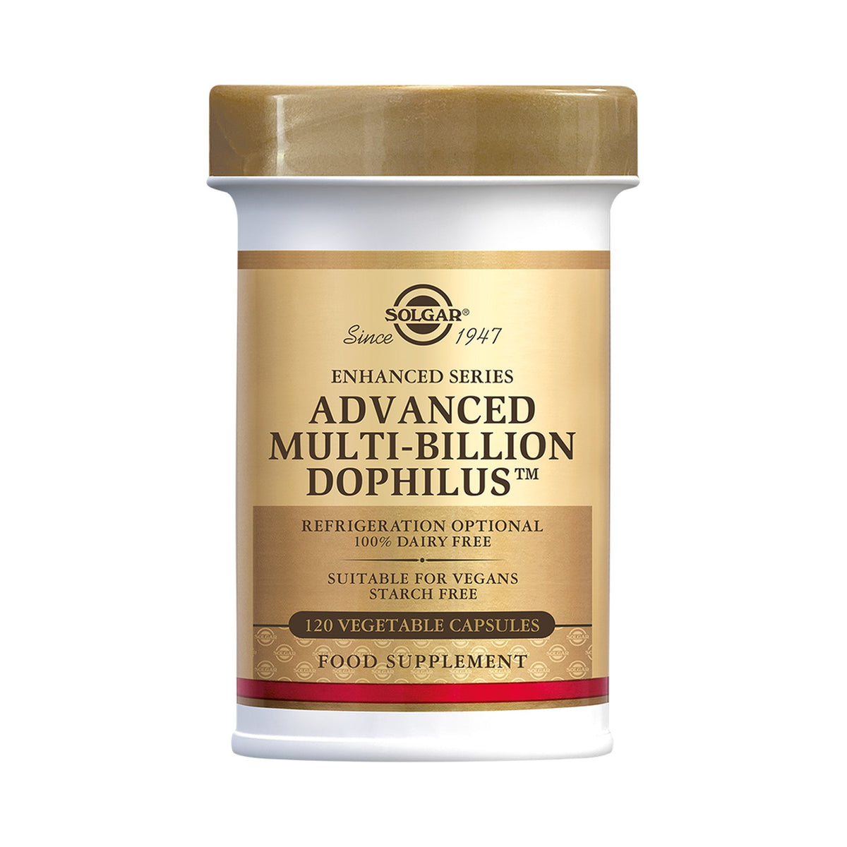 Solgar Advanced Multi-Billion Dophilus 120 Kapseln