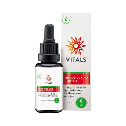 Vitals Microbiol Kind Tropfen – Bifidobacterium lactis BB-12®, 1 Mrd. KBE – 8 ml