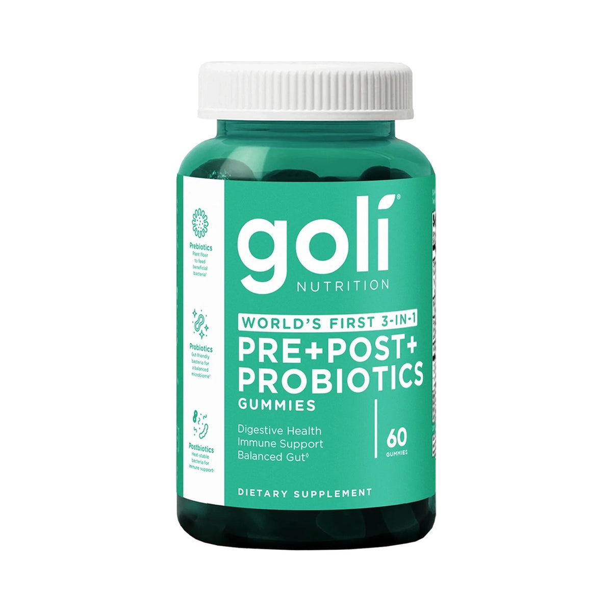 Goli Pre + Post + Probiotics 60 Gummies
