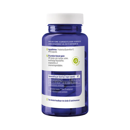 Vitakruid Symflora® Quatreflora™ – Hefe Saccharomyces cerevisiae CNCM I-3856 – vegane Kapseln – 90 Stück