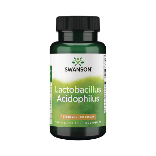 Swanson Lactobacillus Acidophilus – 2 Mrd. KBE pro Tagesdosis – 100 / 250 Kapseln