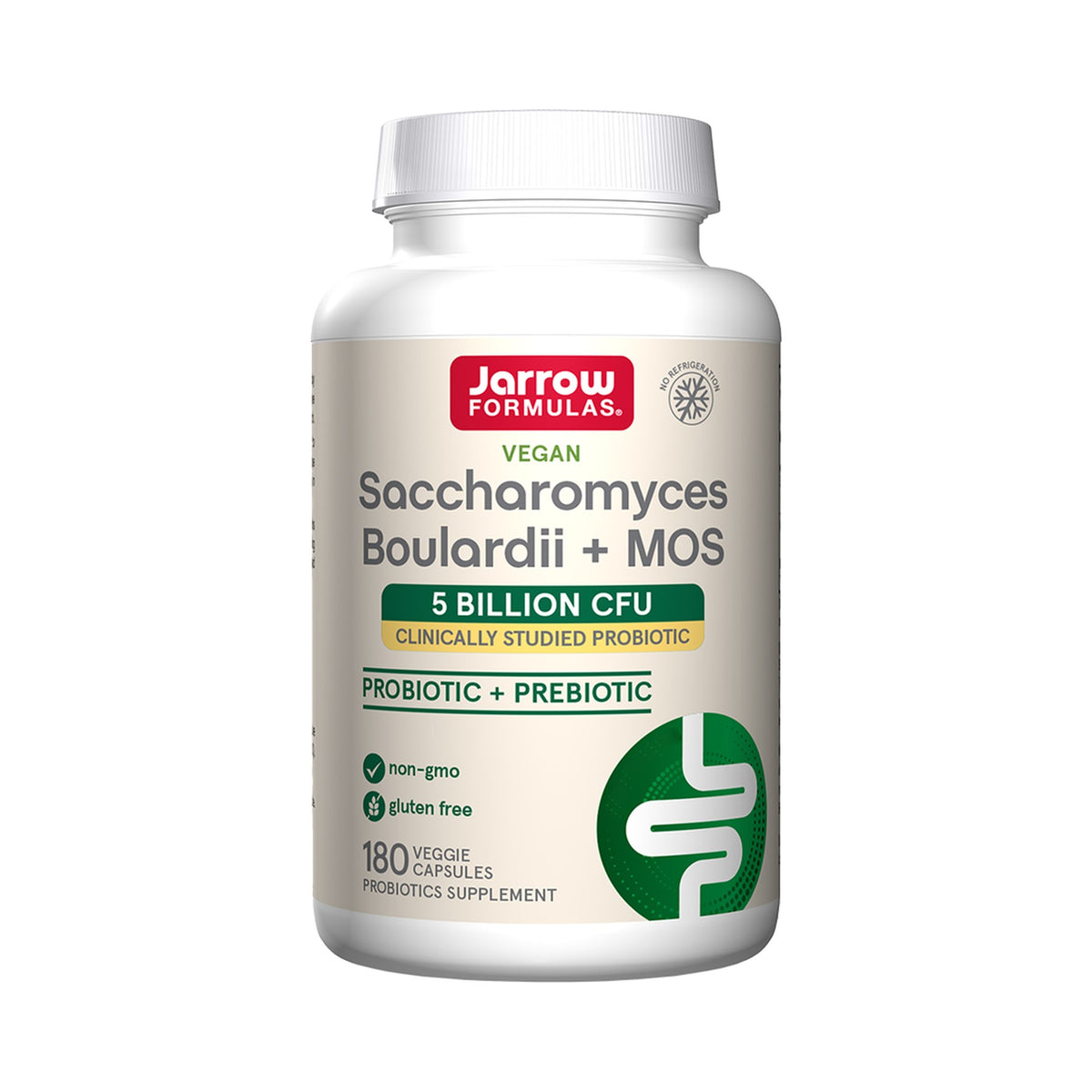 Jarrow Formulas Saccharomyces Boulardii + MOS 180 Kapseln