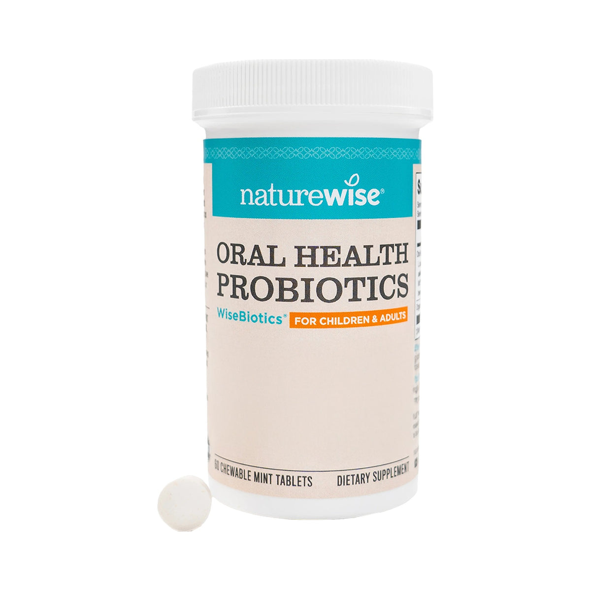 NatureWise Oral Bacterial Strains 60 Kautabletten
