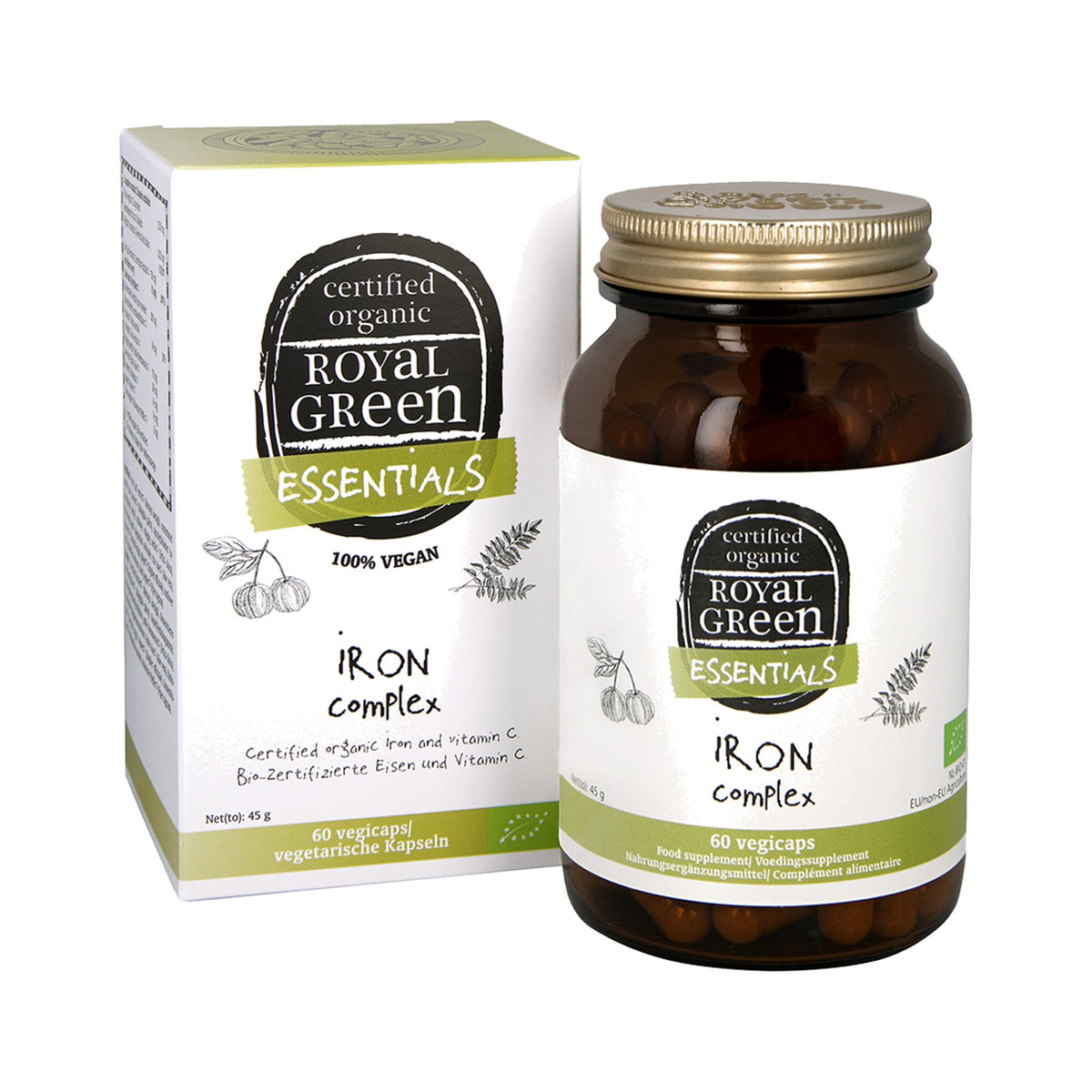 Royal Green Iron Complex BIO – 60 Kapseln