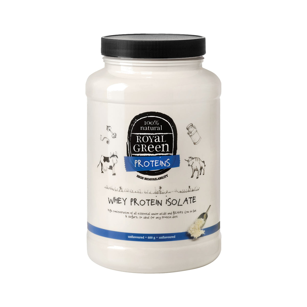Royal Green Whey Protein Isolate Pulver