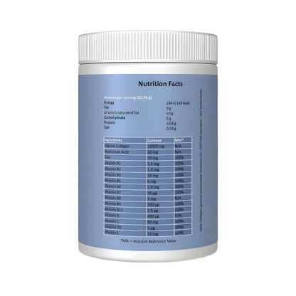 SELLA Marine Collagen online kaufen – Premium Fischkollagen Pulver mit Vitamin C, Vitamin D3, Vitamin E, Biotin, Zink und Hyaluronsäure in der 370-g-Dose.