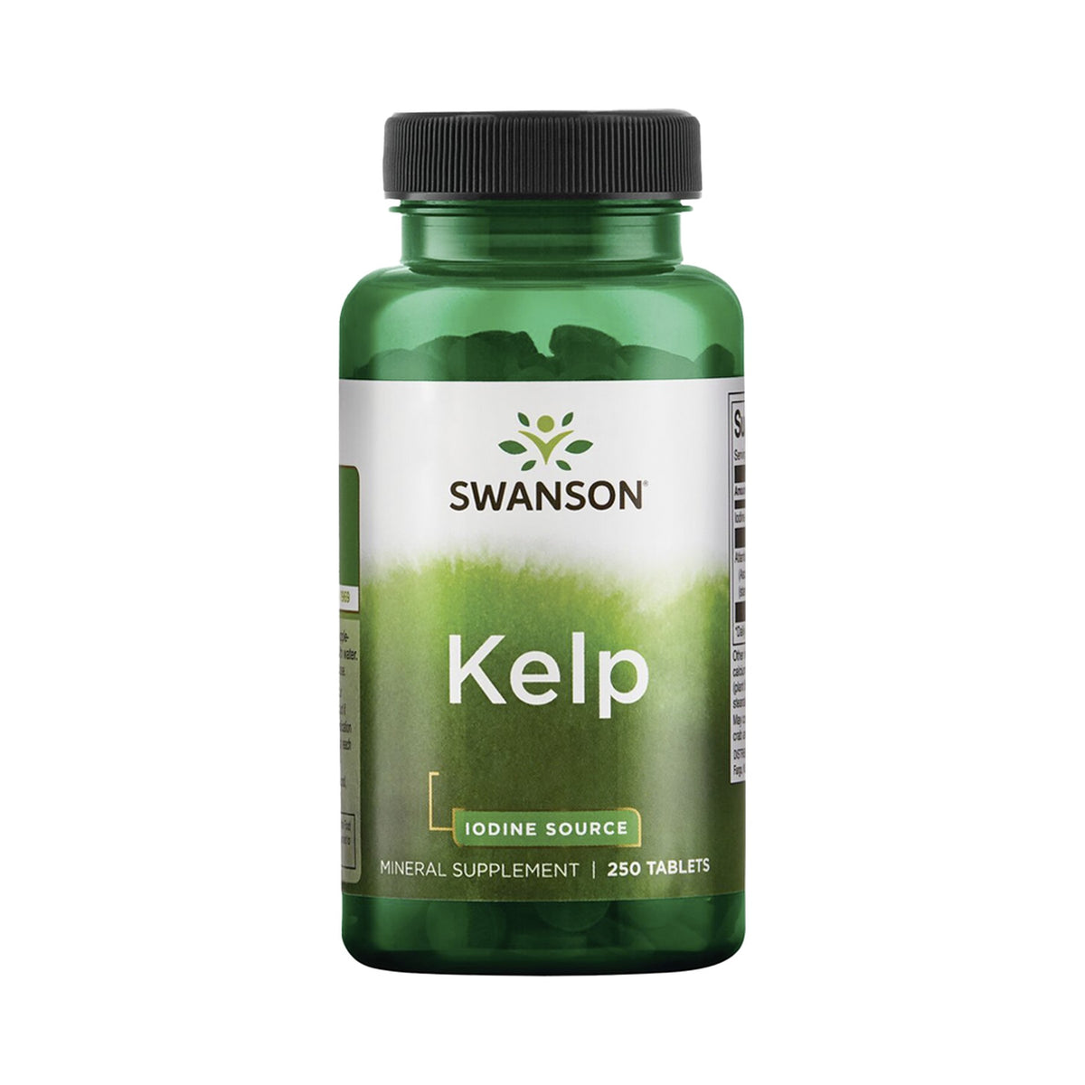 Swanson Kelp Iodine Source 225 µg – Jod aus Atlantik-Kelp – 250 Tabletten