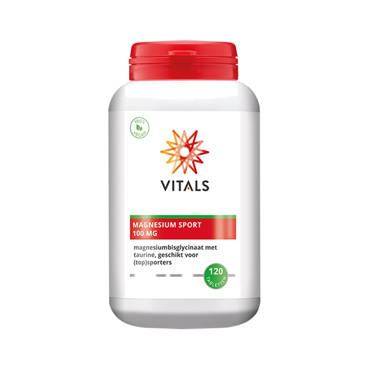Magnesium Sport VITALS  kaufen – 100 mg Magnesium Bisglycinat + Taurin für Sportler, Fitness & aktive Menschen